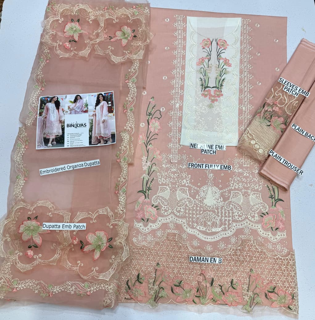 BIN ILYAS – Summer Lawn Collection 2026