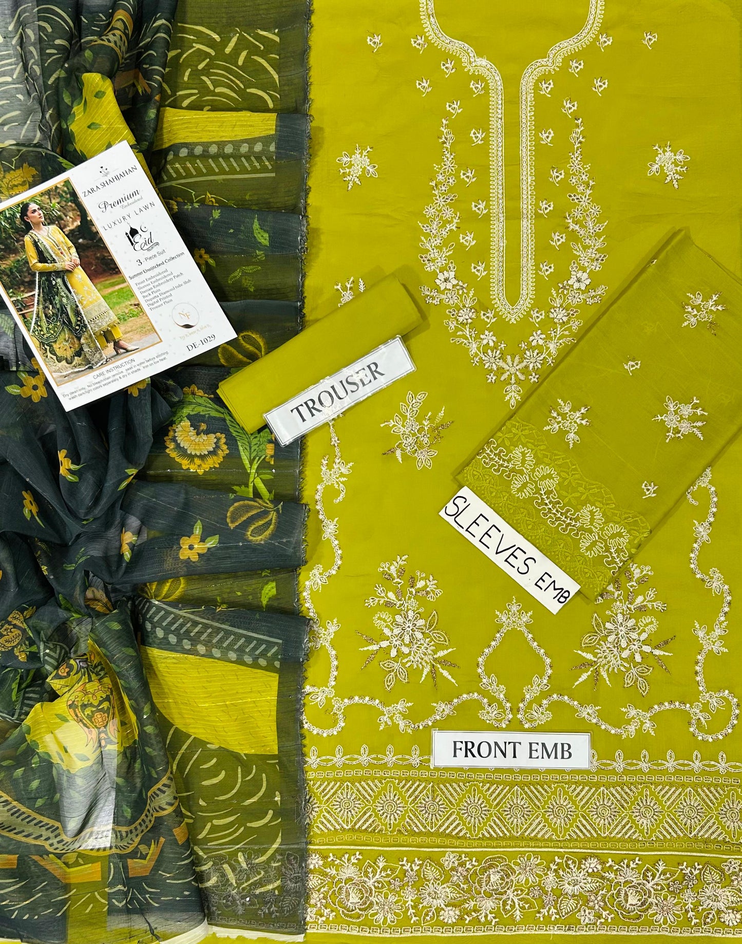 Zara Shah Jahan – Summer Lawn 2026 (D#1029)