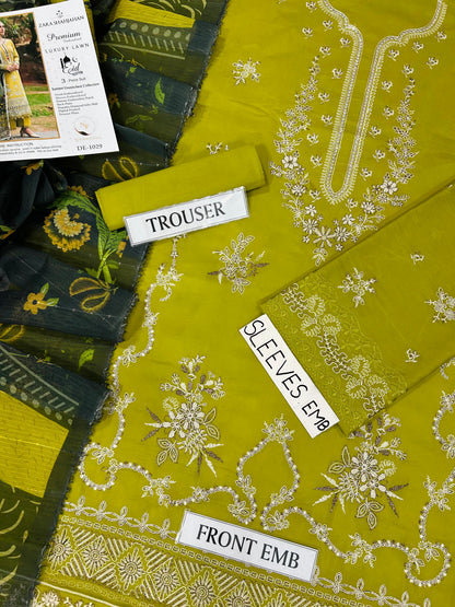 Zara Shah Jahan – Summer Lawn 2026 (D#1029)
